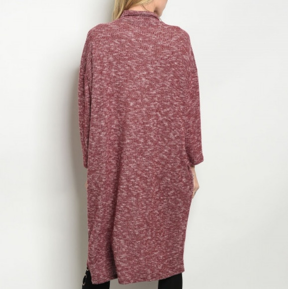 CLEARANCE🏃♀️2 left🏃♀️Burgundy sweater - Picture 3 of 5